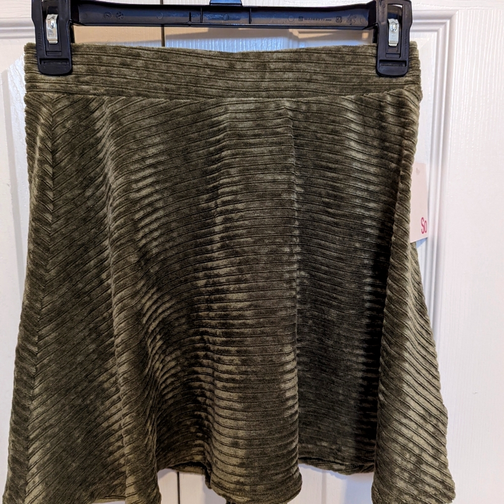 Corduroy Skirt